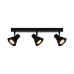 Czarna lampa sufitowa Eik - Nordlux - trzy klosze 45780103 - zdjęcie produktu
